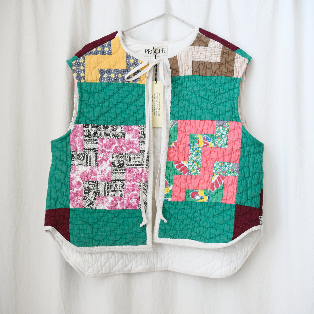 Proche Vintage Quilt Vest