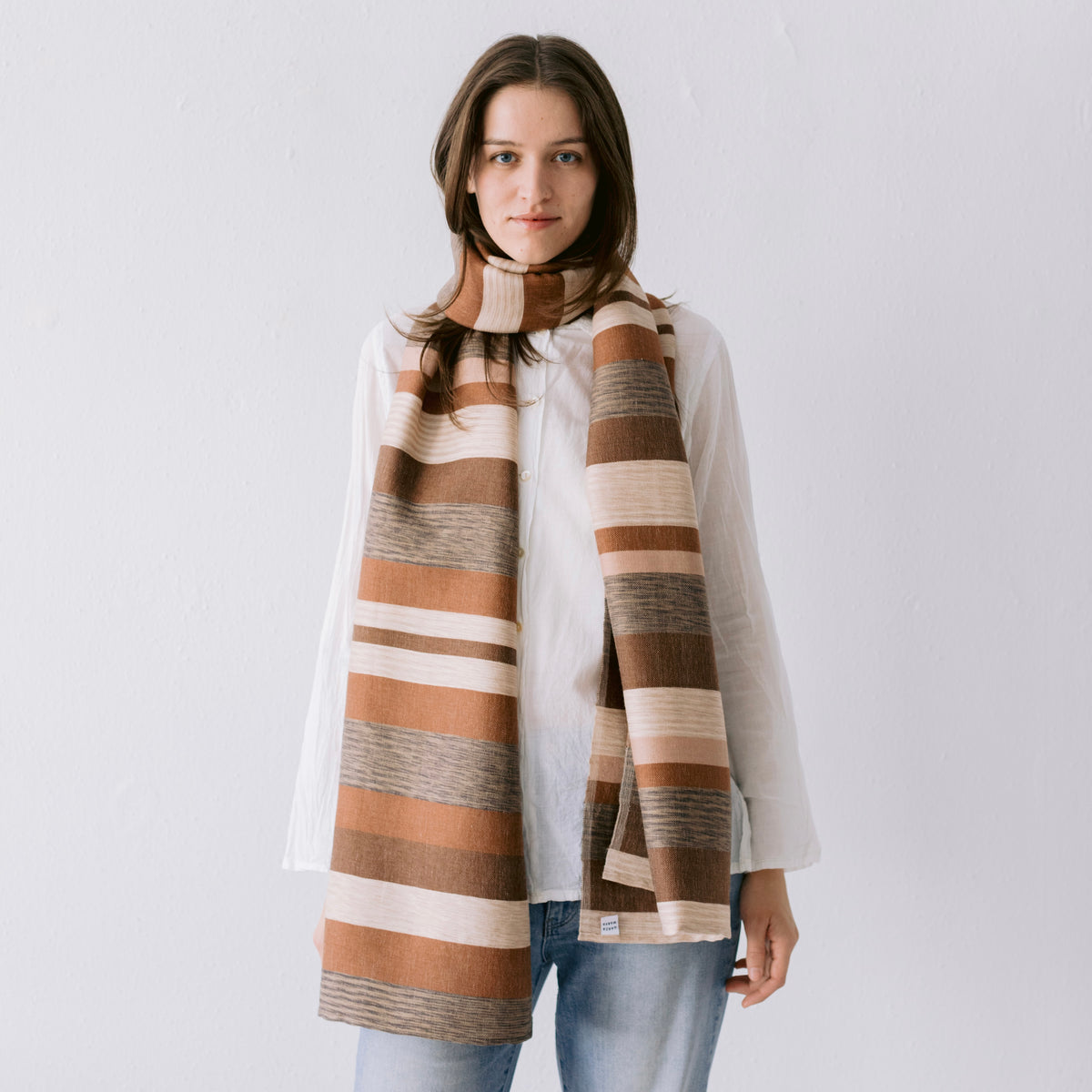 Desert Scarf - Brown – Garza Marfa