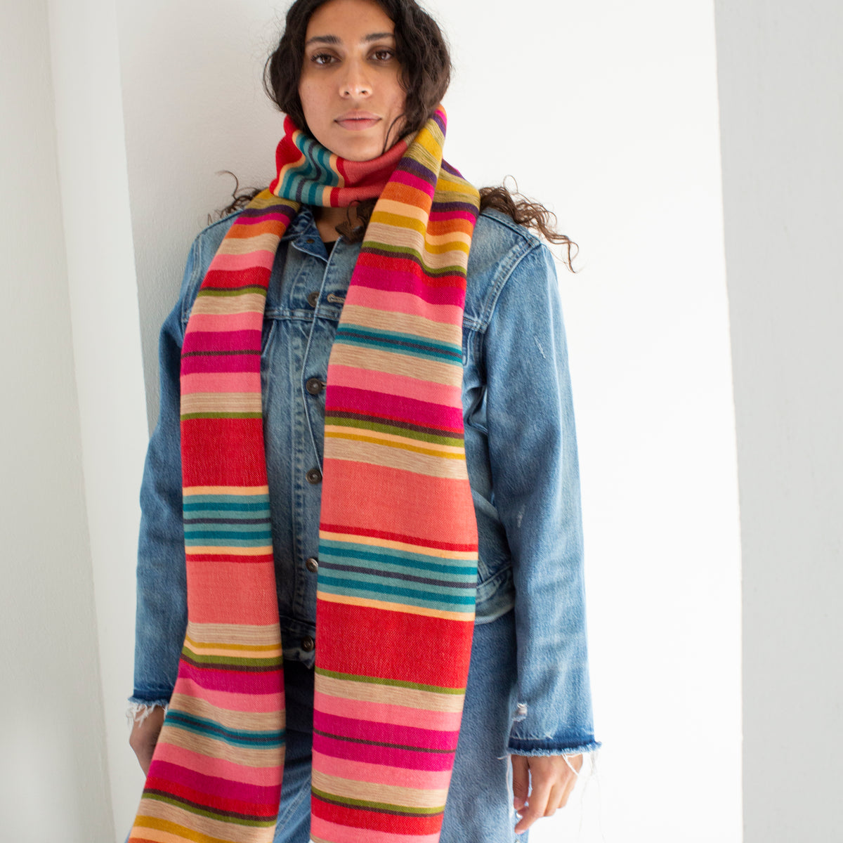 Desert Scarf - Red – Garza Marfa