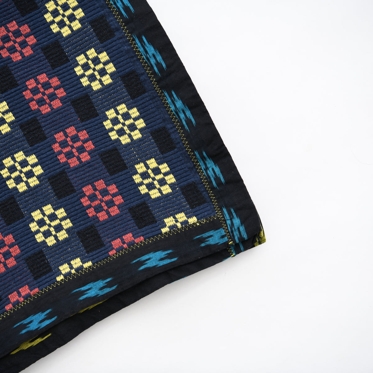 Gregory Parkinson Assamese Blanket Midnight Teal Garza Marfa