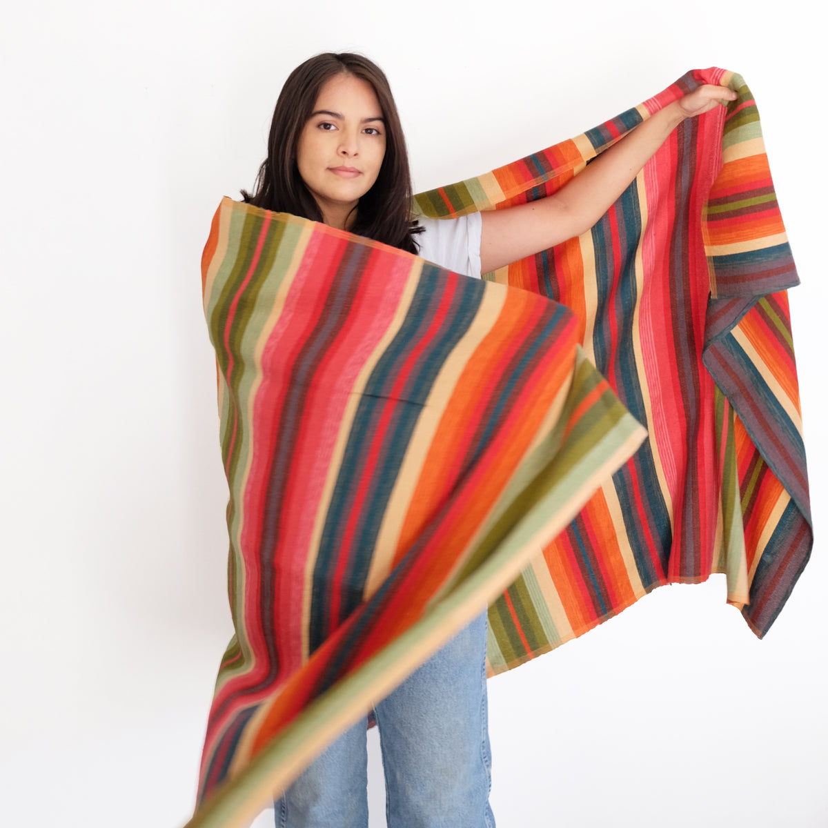 Desert Shawl - Green – Garza Marfa