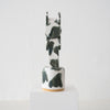 BZIPPY Circle Top LG Vase - Drippy Palladium