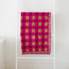 Gregory Parkinson Assamese Blanket : Watermelon Citrus Check