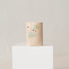 Jo Ann Williams Painted Bird Vase: Teal, Red + Orange