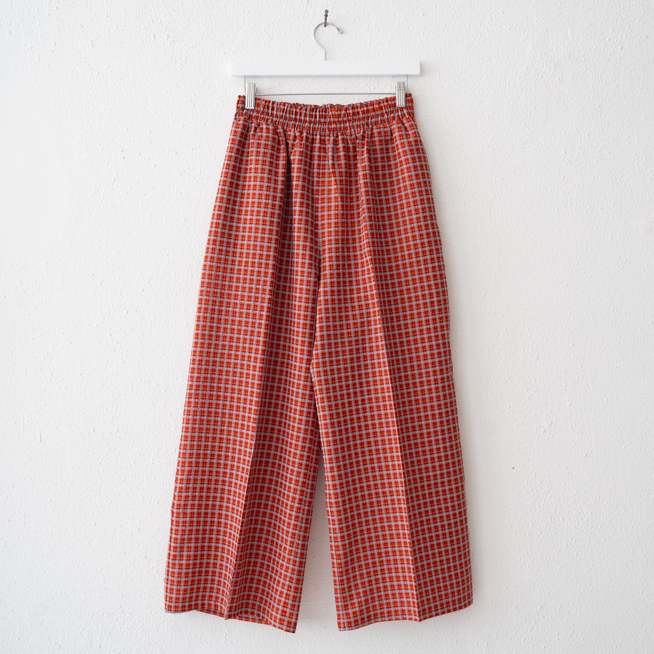 Proche Sunday Pant - Organdy Orange Plaid