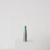 Jo Ann Williams Flat Rabbit + Bird Transfer Bottle / Vase: Tan + Teal