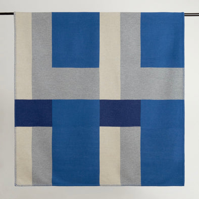 R + D Lab Oran Blanket - Denim Blue