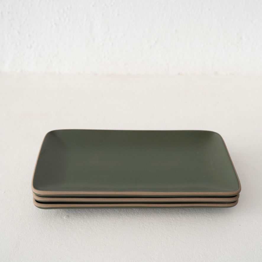 Heath Ceramics Plaza 6 x 12 Tray - Cypress