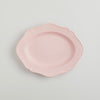 R+D LAB Festone Oval Serving Plate - Cameo Pink