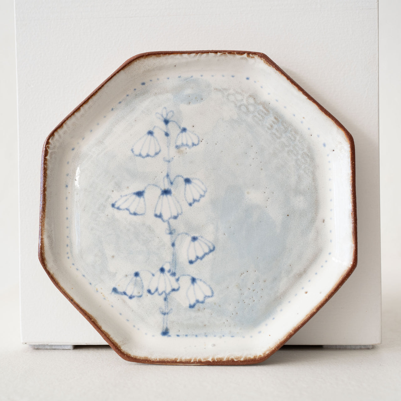 Spako Octagon Plate: Wildflowers