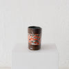 Jo Ann Williams Small Oval Textured Vessel: Chocolate + Orange