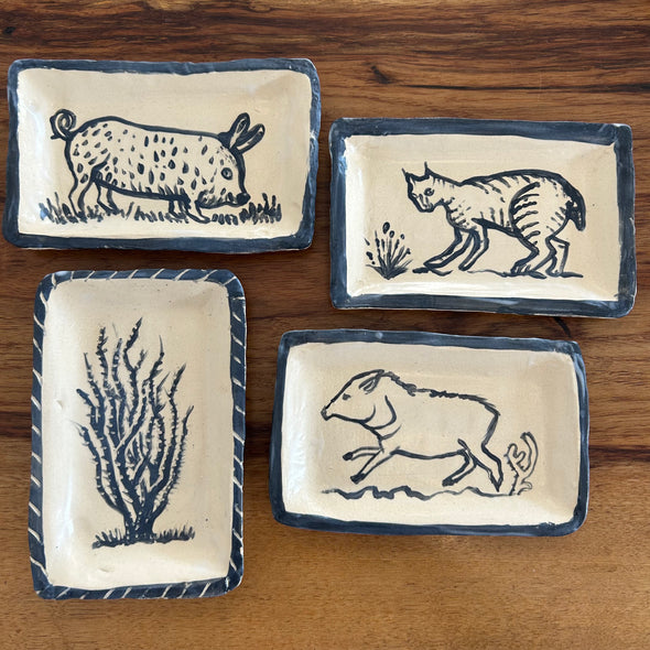 Malinda Beeman White Ceramic Dishes