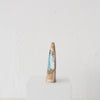 Jo Ann Williams Flat Transfer Bottle / Vase: Tan, Olive + Teal