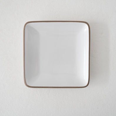 Heath Plaza Tray in Opaque White - 6x6