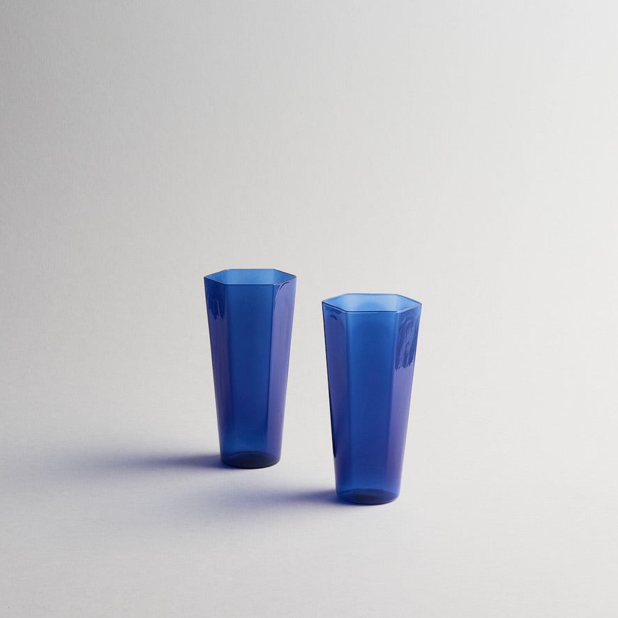 R+D LAB Nini Bevanda, Set of 2 - Lyons Blue