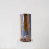 Jo Ann Williams Tall Transfer Vase: Blue, Pink + Orange