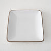 Heath Plaza Tray in Opaque White - 6x6
