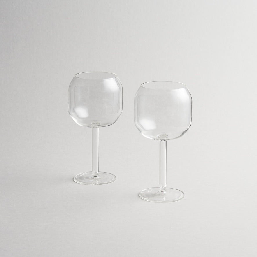 R+D LAB Velasca Calice, Set of 2 - Clear