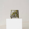 Jo Ann Williams Textured Small Footed Vessel: Yellow + Olive