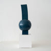 BZIPPY Tube Tall Ball Vase: Almost Teal