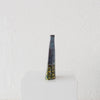 Jo Ann Williams Flat Textured Bottle / Vase: Blue, Green + Yellow