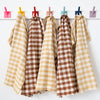 Everyday Handwoven Hand Towel: Chocolate + Beige Check