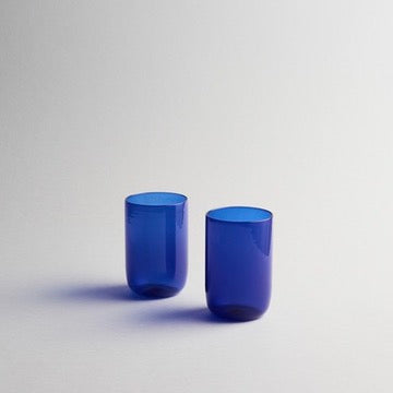 R+D LAB Tuccio Bevanda, Set of 2 - Lyons Blue
