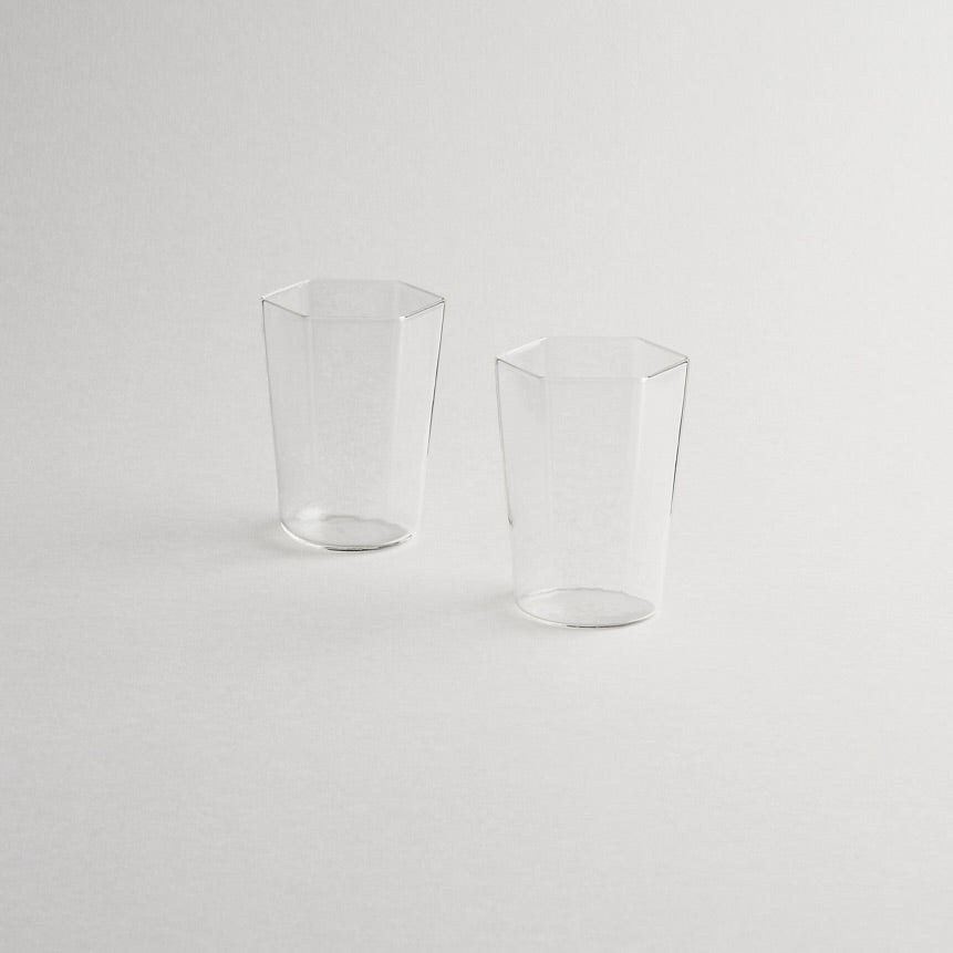 R+D LAB Nini Vino, Set of 2 - Clear