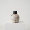 Jo Ann Williams Small Triple Ring Bottle / Vase: Gunmetal, Black + Pink Ice
