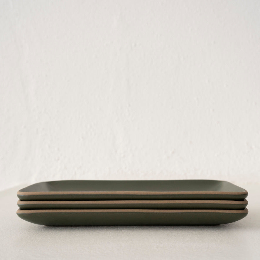 Heath Ceramics Plaza 6 x 12 Tray - Cypress