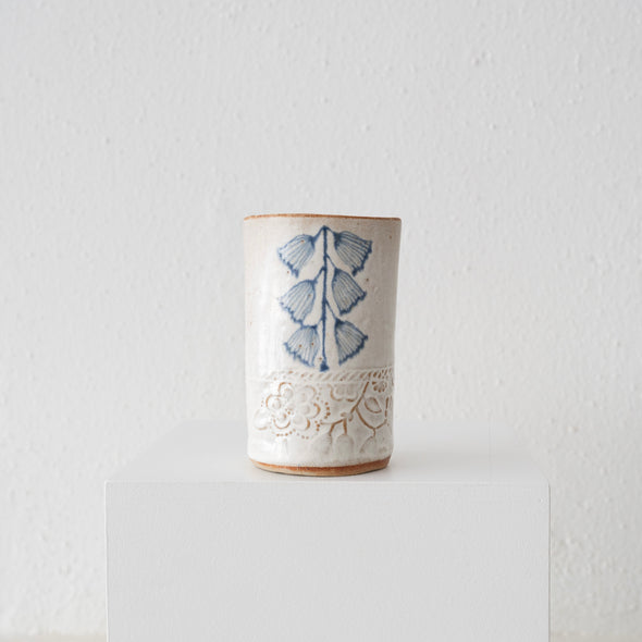 Spako Tall Vase - Blue Bells