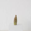 Jo Ann Williams Flat Rabbit Transfer Bottle / Vase: Tan + Olive