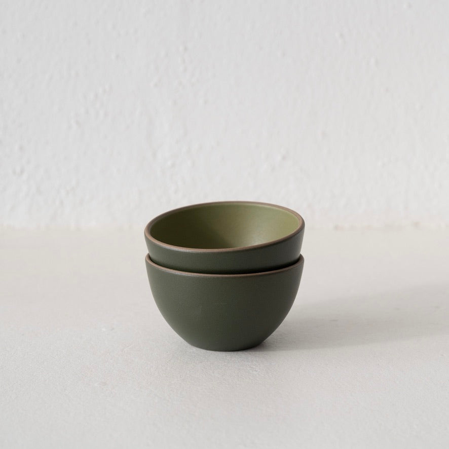 Heath Plaza Dessert Bowl - Pesto + Cypress