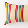 Cranberry Vertical Stripe Pillow, 14"x 34"