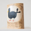 Jo Ann Williams Painted Bird Vase: Black Birdie
