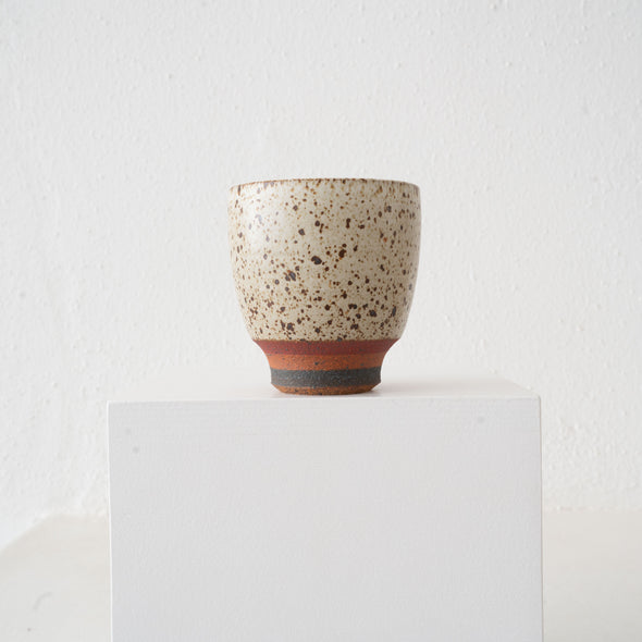 Kat and Roger Bloomer Cup: Burgundy, Orange, Charcoal