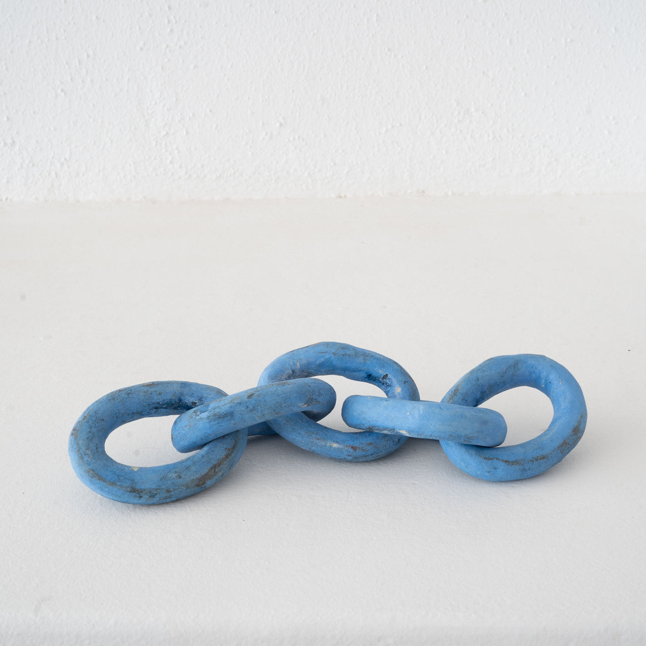 Vivian Pastor Ceramic 5 Link Chain: Blue