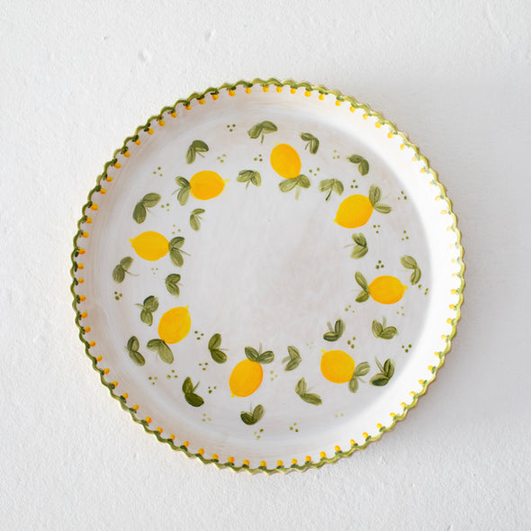 Mary Aldrich Lemon Platter