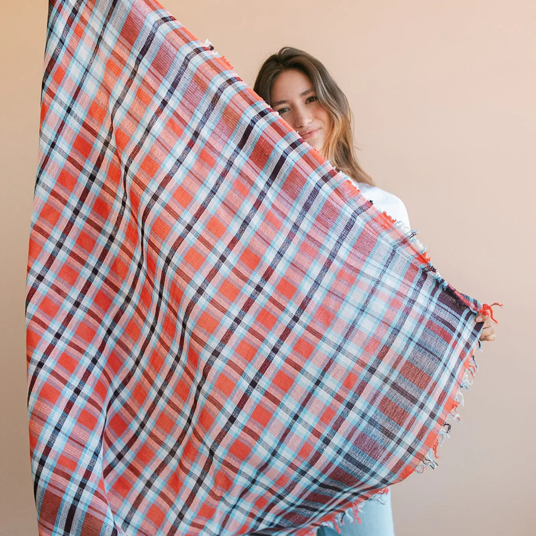 LCT Cowboy Scarf | Ansell in Ruby