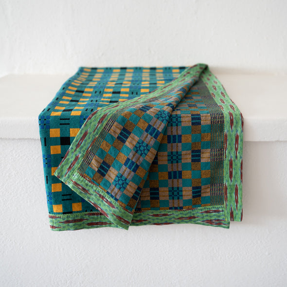 Gregory Parkinson Assamese Blanket: Forest Check
