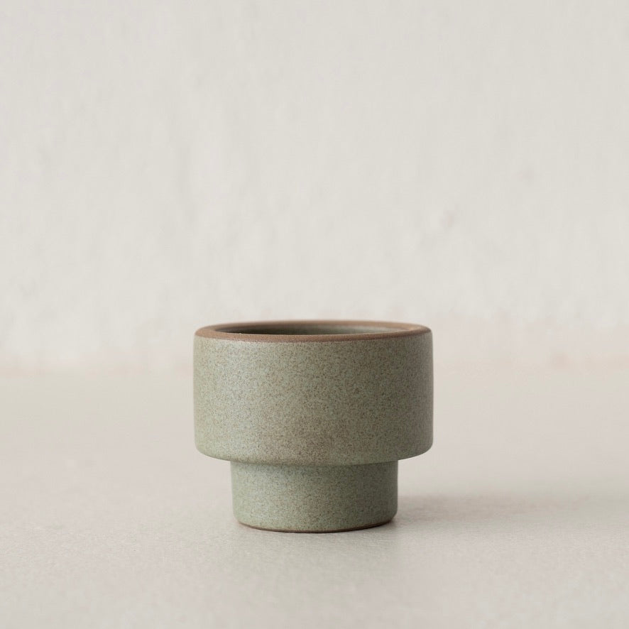 Heath Candleholder - Soapstone