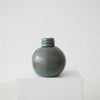 Jo Ann Williams Small Triple Ring Bottle / Vase: Blue + Brown