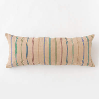 Sage Stripe Bolster Pillow - 14" x 34"