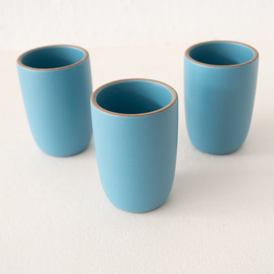 Heath Tall Modern Cup - Cyan