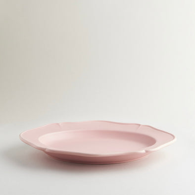 R+D LAB Festone Oval Serving Plate - Cameo Pink