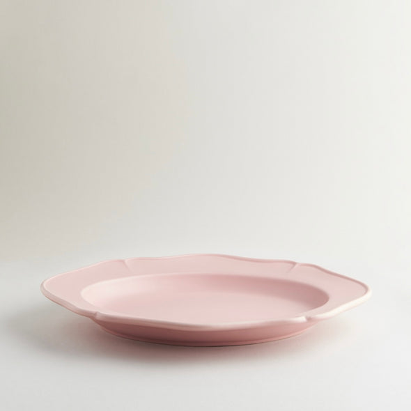 R+D LAB Festone Oval Serving Plate - Cameo Pink