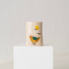 Jo Ann Williams Painted Bird Vase: Brown / Teal