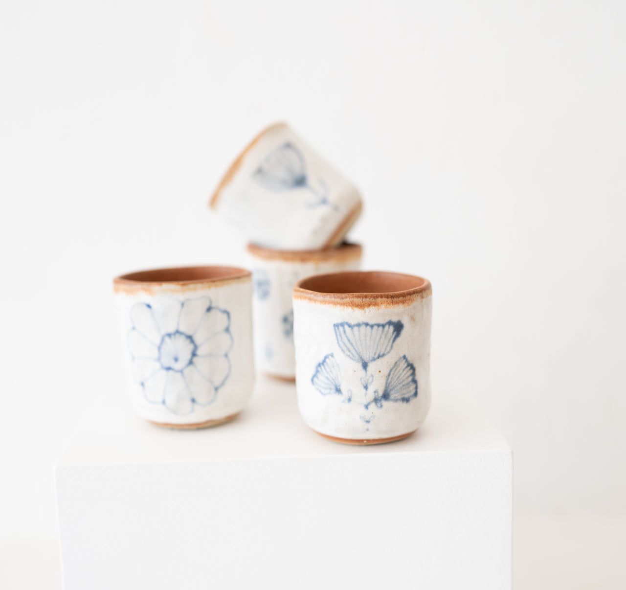 Spako Extra Small Cup - White Gloss Glaze