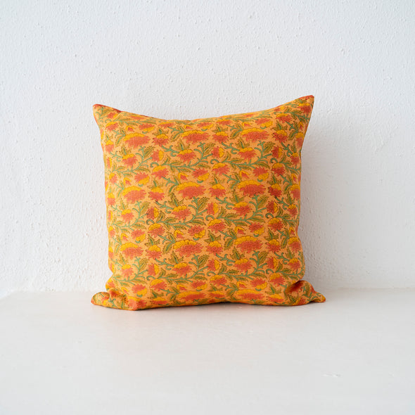 Garza Marfa Linen Cotton Block Pillows 18" x 18"