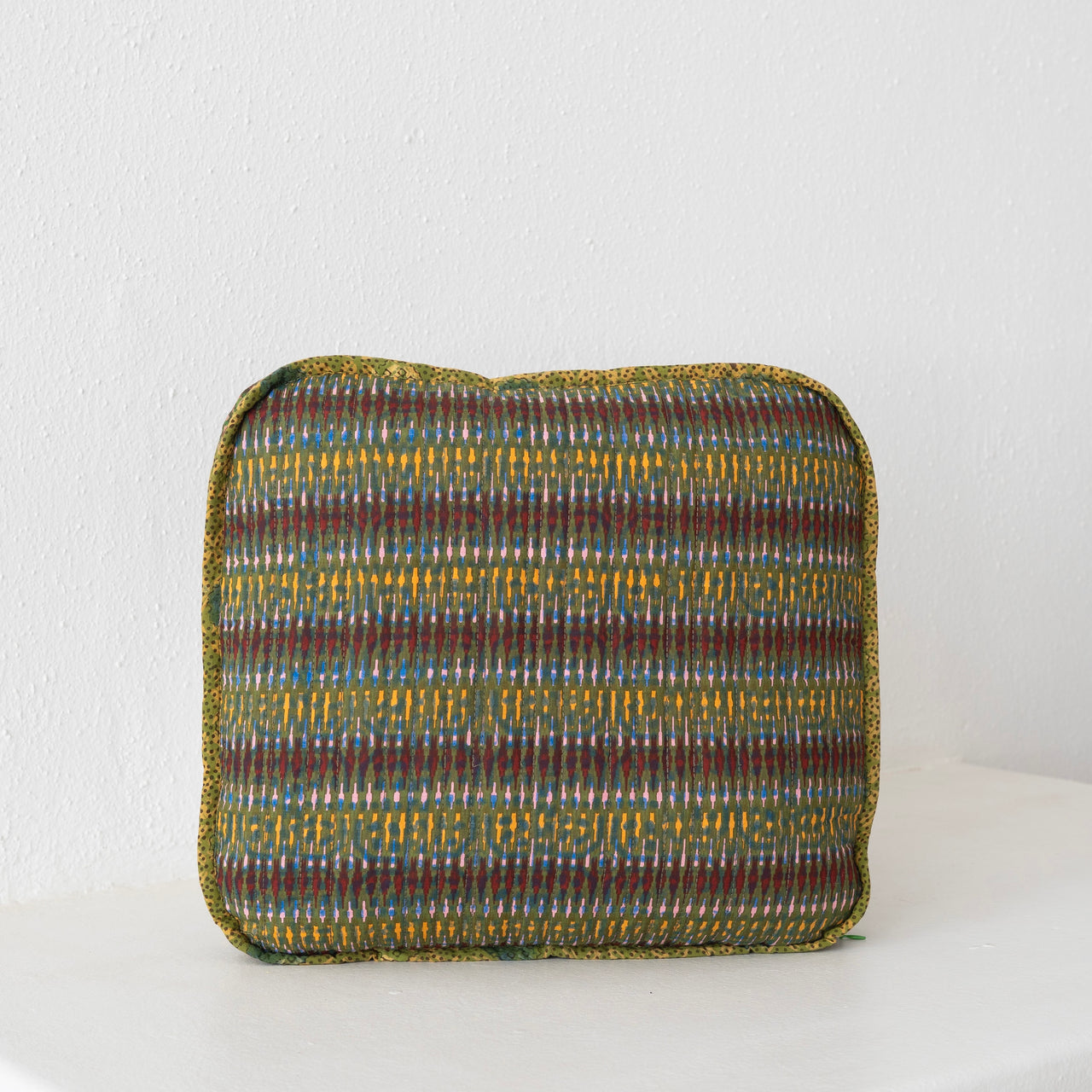 Gregory Parkinson Cinnamon Mustard Weave Pillow